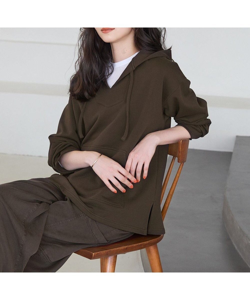 【23区/NIJYUSANKU】の【SLOW/一部店舗限定】ハイゲージテリー メキシカン パーカー 人気、トレンドファッション・服の通販 founy(ファニー) ファッション Fashion レディースファッション Fashion for Women トップス・カットソー Cut & Sew Tops レディースパーカー・カジュアルフーディー Casual Hoodies & Sweatshirts 春 Spring コンパクト Compact, Small Size スリット Slit, Slit Detail パーカー Hoodie, Parka フロント Front, Front Design ポケット Pocket, Pocket Detail リラックス Relax, Relaxed Fit ループ Loop, Loop Knit S/S・春夏 SS, Spring/Summer, Warm Season 夏 Summer 2026年 2026 other-1|ID: prp329100004866421 ipo3291000000036241854