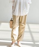 【23区/NIJYUSANKU】の【SLOW/一部店舗限定】ハイカウントギャバ パラシュート カーゴパンツ 人気、トレンドファッション・服の通販 founy(ファニー) ファッション Fashion レディースファッション Fashion for Women パンツ Pants & Trousers 春 Spring カーゴパンツ Cargo Pants, Utility Pants コンパクト Compact, Small Size シューズ Shoes, Footwear ジャケット Jacket, Outerwear ドローコード Drawcord, Drawstring Cord ミリタリー Military, Army Style リラックス Relax, Relaxed Fit S/S・春夏 SS, Spring/Summer, Warm Season 夏 Summer 2026年 2026 thumbnail ベージュ系|ID: prp329100004866422 ipo3291000000036241875