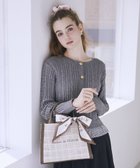 【メゾンドフルール/Maison de FLEUR】のスカーフ付きツイード2Wayバッグ 人気、トレンドファッション・服の通販 founy(ファニー) ファッション Fashion レディースファッション Fashion for Women バッグ Bags キャンバス Canvas, Canvas Fabric スカーフ Scarf, Neckwear ツイード Twill, Twill Weave パイピング Piping, Trim Design 春 Spring thumbnail Brown|ID: prp329100004866430 ipo3291000000036241971