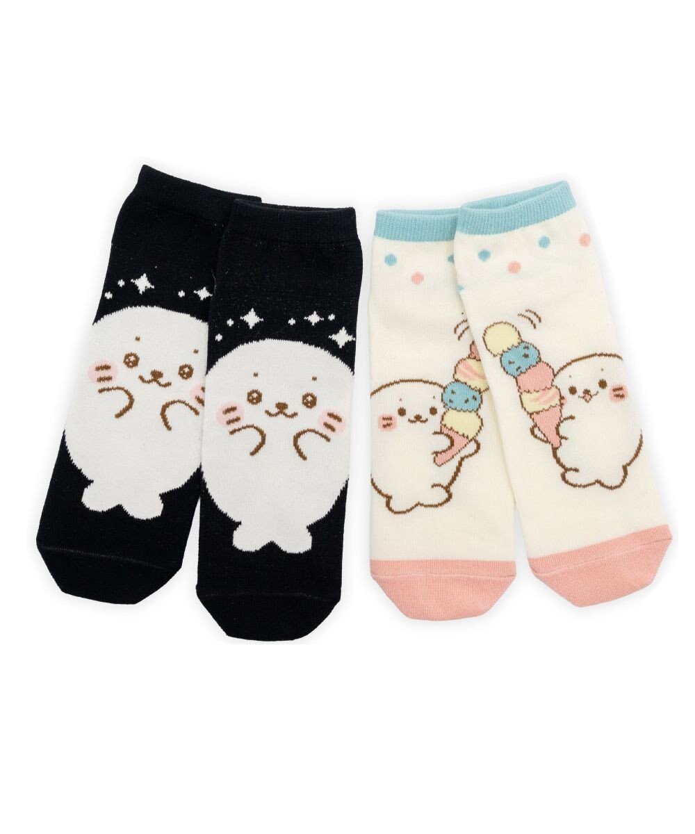 【マザーガーデン/Mother garden / GOODS】のネット店 しろたん 靴下 2足セットB柄 2026春 21～24cm インテリア・キッズ・メンズ・レディースファッション・服の通販 founy(ファニー) 　2026年　2026　くるぶし　Ankle-Length　ガーデン　Garden, Gardening　キャラクター　Character, Licensed Characters　ギフト プレゼント　Gift / Present　クリスマス X'mas　Christmas / X'mas　スニーカー　Sneakers, Trainers　ソックス　Socks, Hosiery　メンズ　Men's, Menswear　冬　Winter / This Winter　夏　Summer　春　Spring　秋　Autumn　ビジネス 仕事 通勤　Business / Work / Commuting　2足セットB柄|ID: prp329100004866442 ipo3291000000036242125