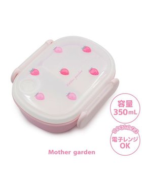 【マザーガーデン/Mother garden / KIDS】のマザーガーデン 野いちご お弁当箱 《レトロストロベリー柄》350mL 人気、トレンドファッション・服の通販 founy(ファニー) ファッション Fashion キッズファッション Fashion for Kids ガーデン Garden, Gardening ボックス Boxy, Box Shape 入学式 Entrance Ceremony 抗菌 Antibacterial, Bacteria-Resistant 日本製 Made In Japan |ID:prp329100004866447