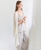 【ベイジ,/BEIGE,】のOPTICAL / ペーパーヤーンシアーロングカーディガン Ecru|ID: prp329100004866477 ipo3291000000036263001