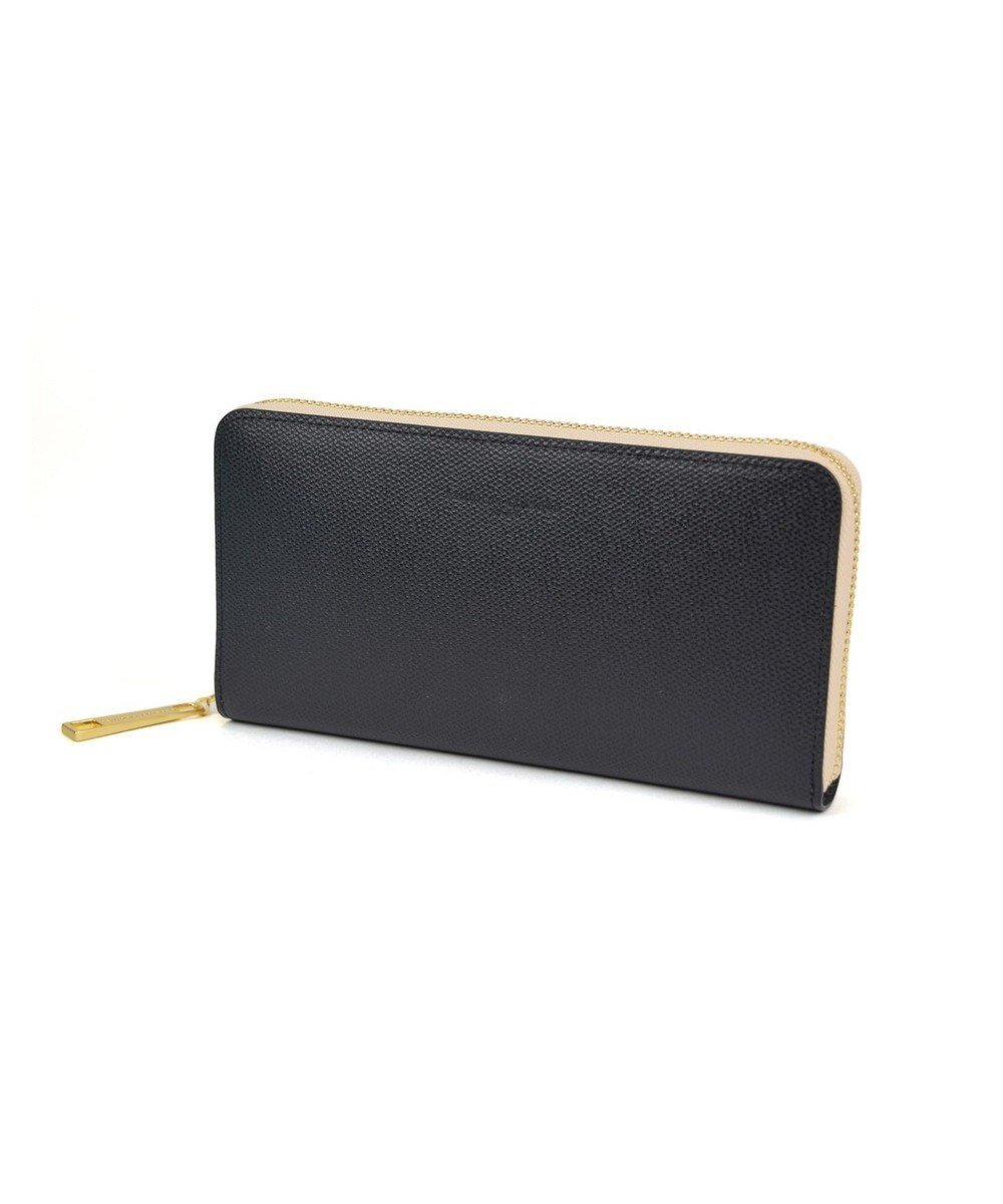 【ツモリチサト キャリー/tsumori chisato CARRY】のトリロジー ラウンドファスナー長財布 イタリアンレザー 日本製 インテリア・キッズ・メンズ・レディースファッション・服の通販 founy(ファニー) 　ファッション　Fashion　レディースファッション　Fashion for Women　ミニ財布・二つ折り財布　Wallets & Card Cases　シンプル　Simple, Minimal　ラウンド　Round, Round Neck　日本製　Made In Japan　財布　Wallet, Purse　ブラック|ID: prp329100004866489 ipo3291000000036243143