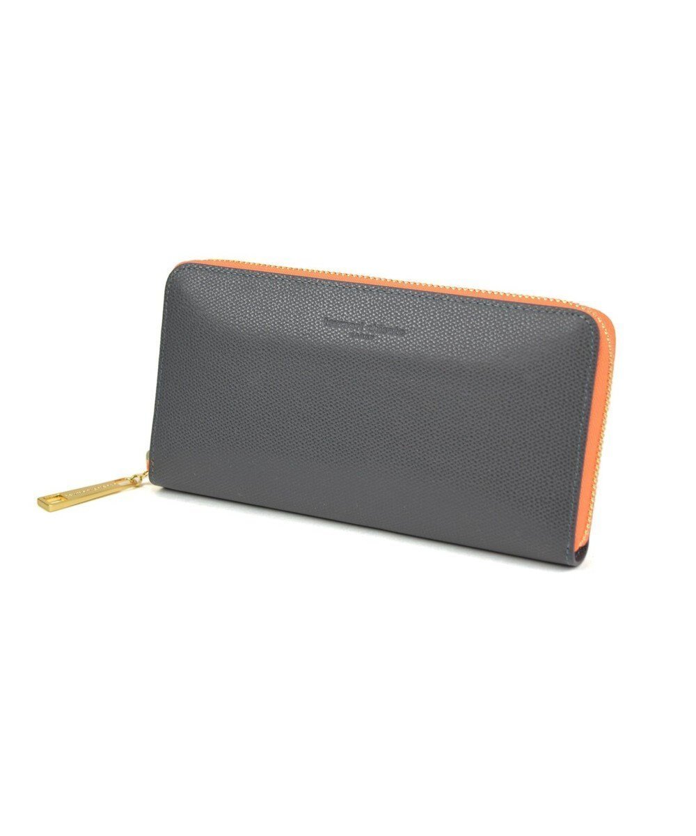 【ツモリチサト キャリー/tsumori chisato CARRY】のトリロジー ラウンドファスナー長財布 イタリアンレザー 日本製 インテリア・キッズ・メンズ・レディースファッション・服の通販 founy(ファニー) 　ファッション　Fashion　レディースファッション　Fashion for Women　ミニ財布・二つ折り財布　Wallets & Card Cases　シンプル　Simple, Minimal　ラウンド　Round, Round Neck　日本製　Made In Japan　財布　Wallet, Purse　グレー|ID: prp329100004866489 ipo3291000000036243151