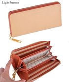 【ツモリチサト キャリー/tsumori chisato CARRY】のトリロジー ラウンドファスナー長財布 イタリアンレザー 日本製 人気、トレンドファッション・服の通販 founy(ファニー) ファッション Fashion レディースファッション Fashion for Women ミニ財布・二つ折り財布 Wallets & Card Cases シンプル Simple, Minimal ラウンド Round, Round Neck 日本製 Made In Japan 財布 Wallet, Purse thumbnail ライトブラウン|ID: prp329100004866489 ipo3291000000036243161