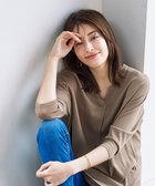 【ティアクラッセ/Tiaclasse】の【洗える】キーネックニットチュニック 人気、トレンドファッション・服の通販 founy(ファニー) ファッション Fashion レディースファッション Fashion for Women トップス・カットソー Cut & Sew Tops ニット Knit Tops & Sweaters サマー Summer, Summer Style シンプル Simple, Minimal セーター Sweater, Knitwear チュニック Tunic, Long Top フィット Fit, Slim Fit 夏 Summer 春 Spring S/S・春夏 SS, Spring/Summer, Warm Season 洗える Machine Washable thumbnail モカ|ID: prp329100004866496 ipo3291000000036243408