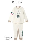 【ワコール/WACOAL】のワコール_リラックス&スリープ パジャマ 長袖 長ズボン 綿100%(本体) ガーゼ裏毛素材 PEANUTS レディース FDX555 /ワコール 人気、トレンドファッション・服の通販 founy(ファニー) ファッション Fashion レディースファッション Fashion for Women トップス・カットソー Cut & Sew Tops おすすめ Recommended / Our Picks ハンド Hand, Handmade パジャマ Pajamas, Sleepwear プリント Print, Printed Pattern ボトム Bottoms, Lower Wear リラックス Relax, Relaxed Fit 長袖 Long Sleeve, Full Sleeve thumbnail アイボリー|ID: prp329100004866500 ipo3291000000036243539