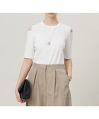 【アイシービー/iCB】の【接触冷感・UVカット・洗える】 VIS/NYハイゲージ デザインプルオーバー 人気、トレンドファッション・服の通販 founy(ファニー) ファッション Fashion レディースファッション Fashion for Women トップス・カットソー Cut & Sew Tops ニット Knit Tops & Sweaters カジュアルプルオーバー・ニットトップス Pullovers & Knit Tops / Casual Pullovers 春 Spring 洗える Machine Washable ストレッチ Stretch, Stretchy Fabric セーター Sweater, Knitwear トレンド Trend, Trending Now S/S・春夏 SS, Spring/Summer, Warm Season 夏 Summer エレガント 上品 Elegant 2025年 2025 2025春夏・S/S Spring/Summer 2025 SS25 thumbnail オフホワイト系|ID: prp329100004866504 ipo3291000000036243640