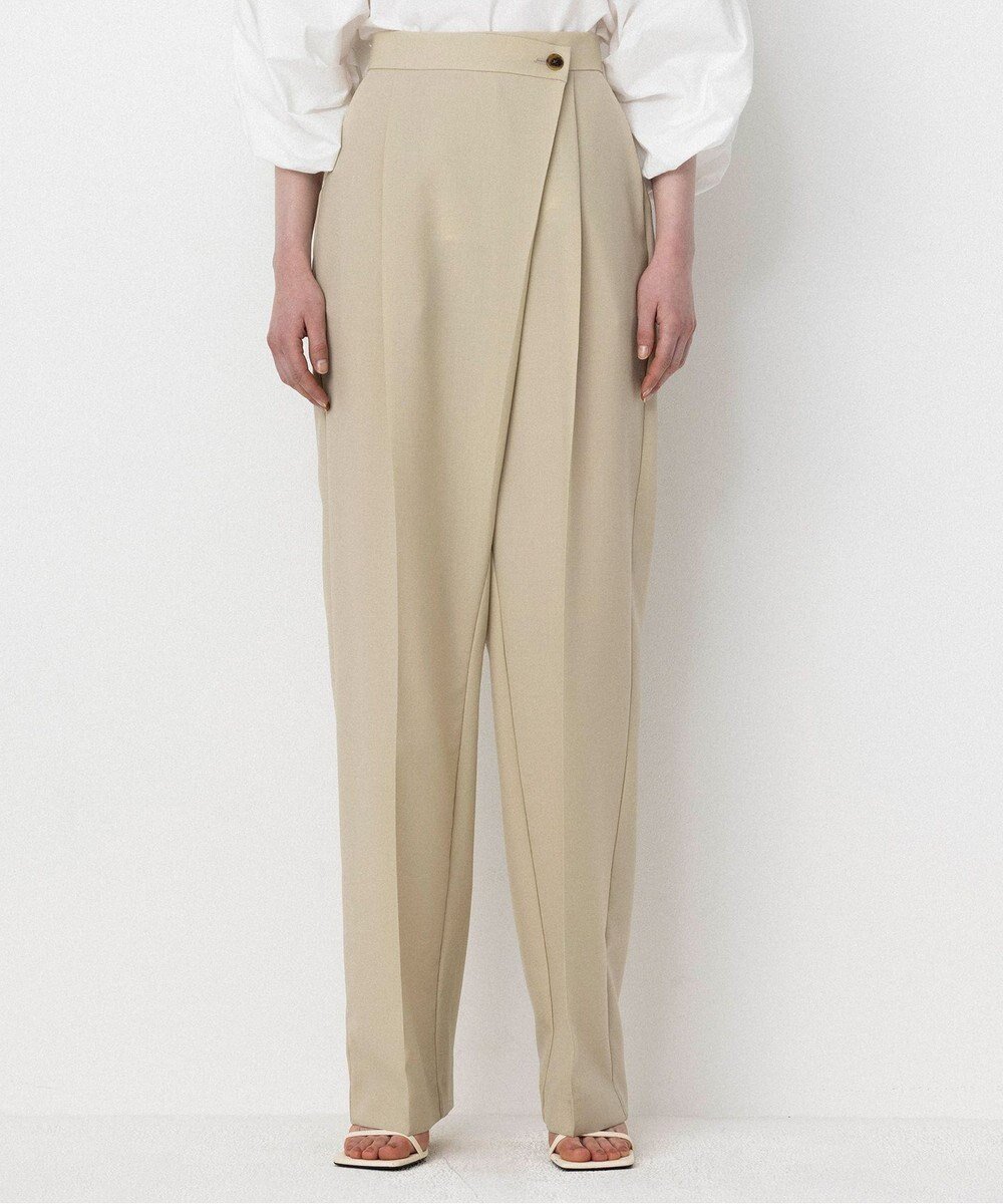 【ネイヴ/NAVE】の【Nave・セットアップ可】ウールポリエステルツイルパンツ インテリア・キッズ・メンズ・レディースファッション・服の通販 founy(ファニー) 　ファッション　Fashion　レディースファッション　Fashion for Women　セットアップ　Matching Sets　レディースパンツ・ボトムス　Pants & Trousers / Bottoms　春　Spring　シリコン　Silicone, Silicone Material　ジャケット　Jacket, Outerwear　セットアップ　Set-Up, Coordinated Outfit　センター　Center, Center Line　ベスト　Vest, Waistcoat　ポケット　Pocket, Pocket Detail　リラックス　Relax, Relaxed Fit　S/S・春夏　SS, Spring/Summer, Warm Season　夏　Summer　ベージュ系|ID: prp329100004866518 ipo3291000000036244027