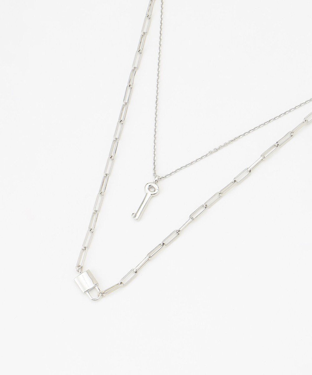 【23区/NIJYUSANKU】のキーモチーフセットネックレス インテリア・キッズ・メンズ・レディースファッション・服の通販 founy(ファニー) ファッション Fashion レディースファッション Fashion for Women ジュエリー Jewelry ネックレス Necklaces & Pendants 2023年 2023 2023春夏・S/S Spring/Summer 2023 SS23 アクセサリー Fashion Accessories チェーン Chain, Chain Strap ネックレス Necklace, Pendant Necklace モチーフ Motif, Design Theme 夏 Summer シルバー系|ID: prp329100004866519 ipo3291000000036244039