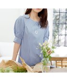 【ティアクラッセ/Tiaclasse】の【小倉優子さん着用】 パフスリーブチュニックブラウス 人気、トレンドファッション・服の通販 founy(ファニー) ファッション Fashion レディースファッション Fashion for Women トップス・カットソー Cut & Sew Tops シャツ・ブラウス・オフィスカジュアル Elegant Blouses & Button-Ups アクセサリー Fashion Accessories ウォッシャブル Machine Washable 春 Spring 洗える Machine Washable カーディガン Cardigan, Knitwear シンプル Simple, Minimal チュニック Tunic, Long Top 長袖 Long Sleeve, Full Sleeve フェミニン Feminine, Girly 無地 Plain, Solid Color ラウンド Round, Round Neck S/S・春夏 SS, Spring/Summer, Warm Season 再入荷 Restock / Back in Stock 夏 Summer エレガント 上品 Elegant 新作・新入荷 New Arrivals / New In thumbnail ネイビーストライプ|ID: prp329100004866522 ipo3291000000036244079