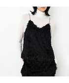 【ネイヴ/NAVE】の【Nave・洗える】フェザーフリンジ キャミソールブラウス 人気、トレンドファッション・服の通販 founy(ファニー) ファッション Fashion レディースファッション Fashion for Women トップス・カットソー Cut & Sew Tops キャミソール&ノースリーブ Camisoles & Sleeveless Tops シャツ・ブラウス・オフィスカジュアル Elegant Blouses & Button-Ups アクセサリー Fashion Accessories 洗える Machine Washable キャミソール Camisole, Spaghetti Strap Top シンプル Simple, Minimal スニーカー Sneakers, Trainers スリット Slit, Slit Detail セットアップ Set-Up, Coordinated Outfit タートル Turtleneck, Turtle Collar ダウン Down, Puffer トレンド Trend, Trending Now ビスチェ Bustier, Corset Top フィット Fit, Slim Fit フェザーヤーン Feather Yarn, Fluffy Yarn ベーシック Basic, Essential ボトム Bottoms, Lower Wear A/W・秋冬 Autumn/Winter thumbnail ブラック系|ID: prp329100004866526 ipo3291000000036244185