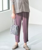 【エニィ スィス/any SiS】の【洗える】サテンドロストイージー パンツ 人気、トレンドファッション・服の通販 founy(ファニー) ファッション Fashion レディースファッション Fashion for Women パンツ Pants & Trousers フィット Fit, Slim Fit リラックス Relax, Relaxed Fit エレガント 上品 Elegant 洗える Machine Washable A/W・秋冬 Autumn/Winter thumbnail プラム|ID: prp329100004866528 ipo3291000000036244264