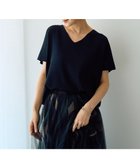 【イェッカ ヴェッカ/YECCA VECCA】のVネックドルマンニット 人気、トレンドファッション・服の通販 founy(ファニー) ファッション Fashion レディースファッション Fashion for Women トップス・カットソー Cut & Sew Tops ニット Knit Tops & Sweaters Vネックトップス V-Neck Tops / V-Cut Neckline Shirts おすすめ Recommended / Our Picks セーター Sweater, Knitwear デコルテ Décolleté, Neckline ポケット Pocket, Pocket Detail 秋 Autumn A/W・秋冬 Autumn/Winter thumbnail Black|ID: prp329100004866531 ipo3291000000036244433