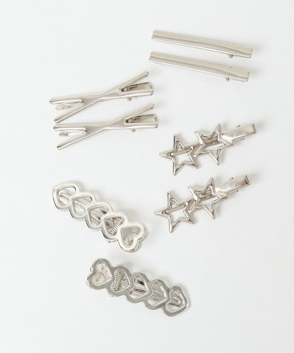 【ウィゴー/WEGO】のL8Pアソートメタルクリップ インテリア・キッズ・メンズ・レディースファッション・服の通販 founy(ファニー) 　ファッション　Fashion　レディースファッション　Fashion for Women　シュシュ&ヘアアクセ/ヘアアレンジ　Scrunchies & Hair Accessories　おすすめ　Recommended / Our Picks　アクセサリー　Fashion Accessories　ショート　Short, Short Length　スマホ　Smartphone, Mobile Device　トレンド　Trend, Trending Now　リボン　Ribbon, Bow　ロング　Long, Long-Length　柄2|ID: prp329100004866551 ipo3291000000036245150