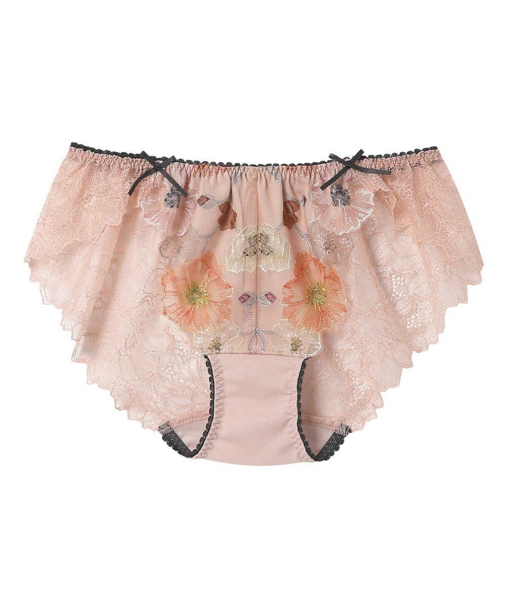 【アンフィ/AMPHI】のショーツ 【stylist 4U スタイリストフォーユー】 BYJ383とペア PYJ283 アンフィ/ワコール インテリア・キッズ・メンズ・レディースファッション・服の通販 founy(ファニー) ファッション Fashion レディースファッション Fashion for Women アンダー Underwear Essentials ショーツ Shorts, Short Pants フラワー Flower, Floral フロント Front, Front Design モチーフ Motif, Design Theme レース Lace, Lace Fabric カカオ|ID: prp329100004866559 ipo3291000000036245276