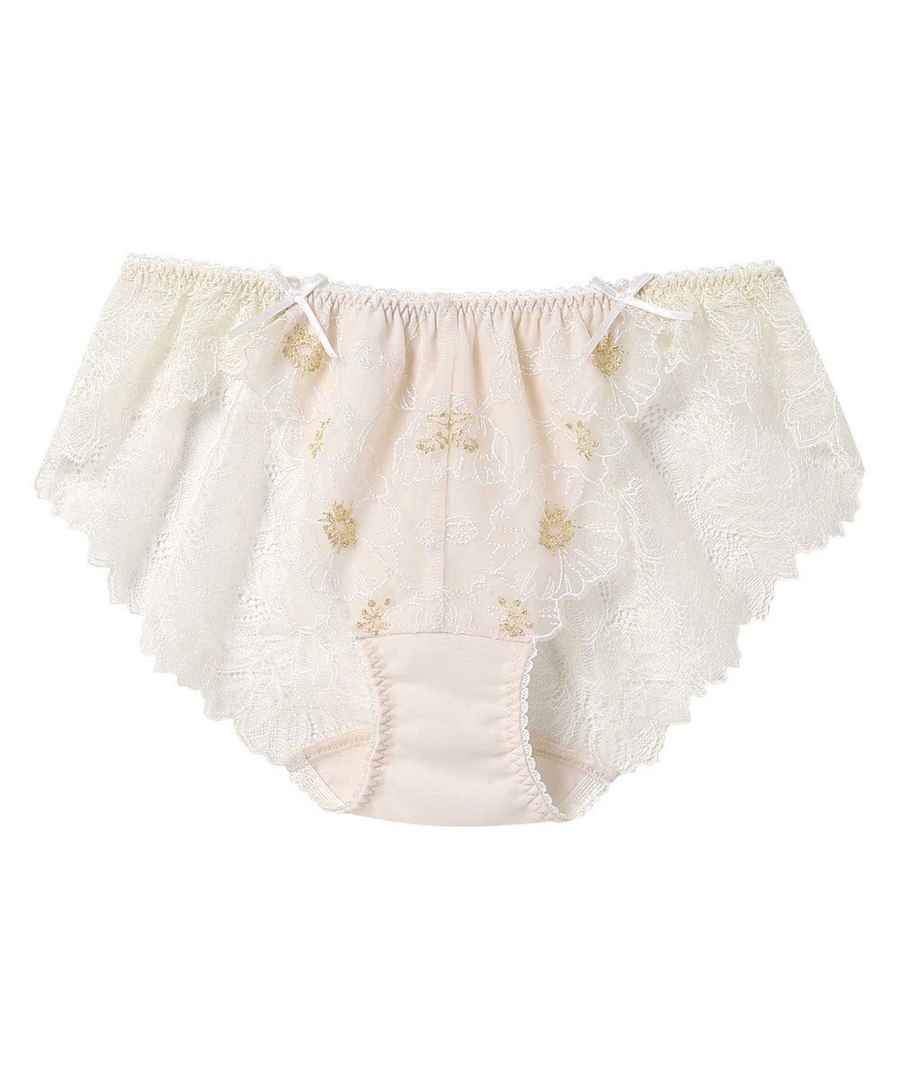 【アンフィ/AMPHI】のショーツ 【stylist 4U スタイリストフォーユー】 BYJ383とペア PYJ283 アンフィ/ワコール インテリア・キッズ・メンズ・レディースファッション・服の通販 founy(ファニー) ファッション Fashion レディースファッション Fashion for Women アンダー Underwear Essentials ショーツ Shorts, Short Pants フラワー Flower, Floral フロント Front, Front Design モチーフ Motif, Design Theme レース Lace, Lace Fabric ベージュ|ID: prp329100004866559 ipo3291000000036245281