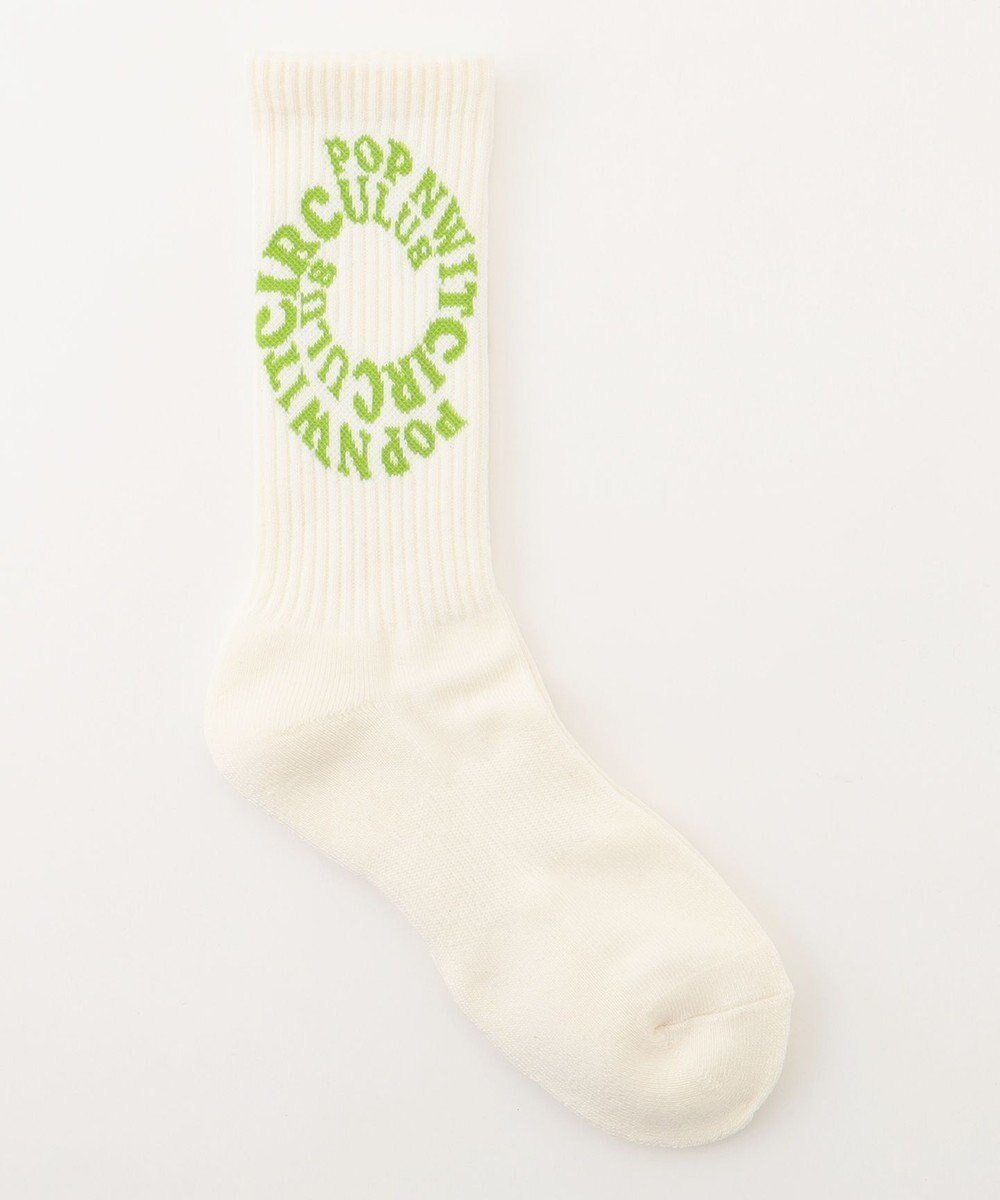 【ピーダブリュサーキュラス/PW CIRCULUS】の【WOMEN】【土踏まずをサポート】PWサークルロゴ リブソックス 人気、トレンドファッション・服の通販 founy(ファニー) 　ファッション　Fashion　レディースファッション　Fashion for Women　ソックス&靴下　Socks & Hosiery　レッグウェア・ストッキング　Legwear & Hosiery　2024年　2024　2024-2025秋冬・A/W　Autumn/Winter 2024–25 AW24–25　クッション　Cushion, Throw Pillow　クール　Cool, Chic　サークル　Circle, Round Design　ソックス　Socks, Hosiery　 other-1|ID: prp329100004866561 ipo3291000000036245313