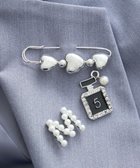 【アースミュージックアンドエコロジー/earth music&ecology】のハングアウトブローチセット 人気、トレンドファッション・服の通販 founy(ファニー) ファッション Fashion レディースファッション Fashion for Women アクセサリー Fashion Accessories シンプル Simple, Minimal トレンド Trend, Trending Now パール Pearl, Pearl Accent ブローチ Brooch, Pin Brooch モチーフ Motif, Design Theme 帽子 Hat, Headwear thumbnail Silver|ID: prp329100004866562 ipo3291000000036245375