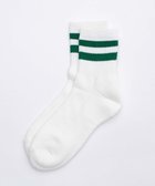 【ウィゴー/WEGO】の2ラインソックス 人気、トレンドファッション・服の通販 founy(ファニー) ファッション Fashion レディースファッション Fashion for Women ソックス&靴下 Socks & Hosiery レッグウェア・ストッキング Legwear & Hosiery ソックス Socks, Hosiery フィット Fit, Slim Fit ワンポイント One Point, Statement Accent thumbnail グリーン|ID: prp329100004866570 ipo3291000000036245671