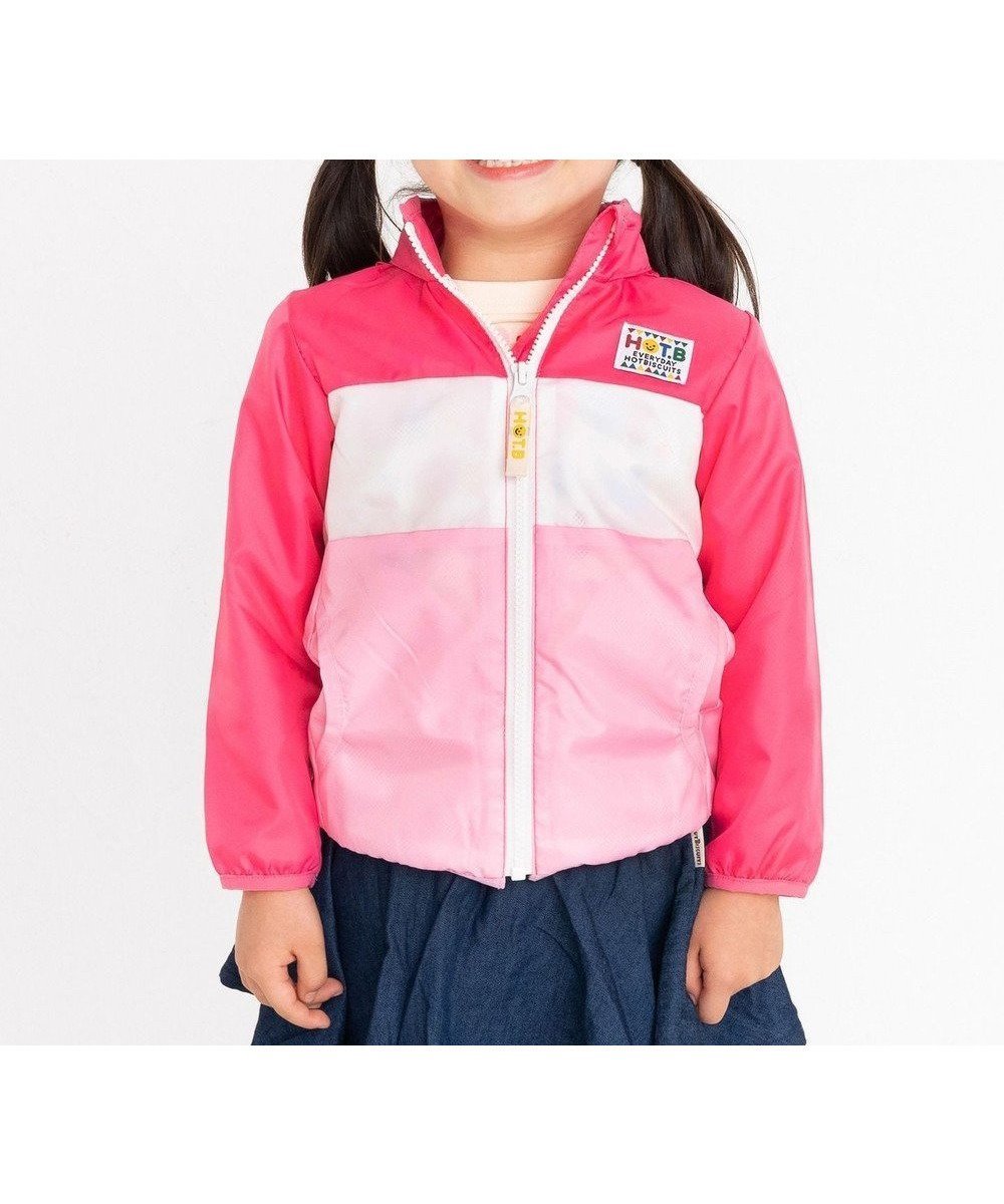 【ミキハウスホットビスケッツ/MIKI HOUSE HOT BISCUITS / KIDS】の【80-130cm】 ウィンドブレーカー インテリア・キッズ・メンズ・レディースファッション・服の通販 founy(ファニー) 　ファッション　Fashion　キッズファッション　Fashion for Kids　アウター　Coat Outerwear /Kids　ジャケット　Jacket, Outerwear　ループ　Loop, Loop Knit　ローズ　Rose, Rose Motif　夏　Summer　春　Spring　S/S・春夏　SS, Spring/Summer, Warm Season　A/W・秋冬　Autumn/Winter　ローズ|ID: prp329100004866812 ipo3291000000036250271