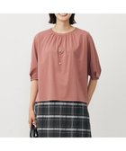 【ジェイ プレス/J.PRESS】の【洗える】ブラウスライクジャージー カットソー 人気、トレンドファッション・服の通販 founy(ファニー) ファッション Fashion レディースファッション Fashion for Women トップス・カットソー Cut & Sew Tops シャツ・ブラウス・オフィスカジュアル Elegant Blouses & Button-Ups ロングTシャツ・Tシャツ Longline T-Shirts & Tees カットソー・ベーシックTシャツ Cut-and-Sewn Tops / Stretch Tees & Basics カットソー Cut and Sewn Top ギャザー Gathered, Ruffled フィット Fit, Slim Fit 夏 Summer 春 Spring S/S・春夏 SS, Spring/Summer, Warm Season 洗える Machine Washable thumbnail ピンク系|ID: prp329100004866820 ipo3291000000036250349