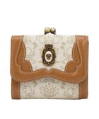 【アナスイ/ANNA SUI】のリーブル 口金二つ折り財布 人気、トレンドファッション・服の通販 founy(ファニー) ファッション Fashion レディースファッション Fashion for Women ミニ財布・二つ折り財布 Wallets & Card Cases クラシック Classic, Timeless Style ブローチ Brooch, Pin Brooch プリント Print, Printed Pattern ヴィンテージ Vintage Style エレガント 上品 Elegant 財布 Wallet, Purse 軽量 Lightweight, Ultra Light thumbnail ベージュ|ID: prp329100004866822 ipo3291000000036250364