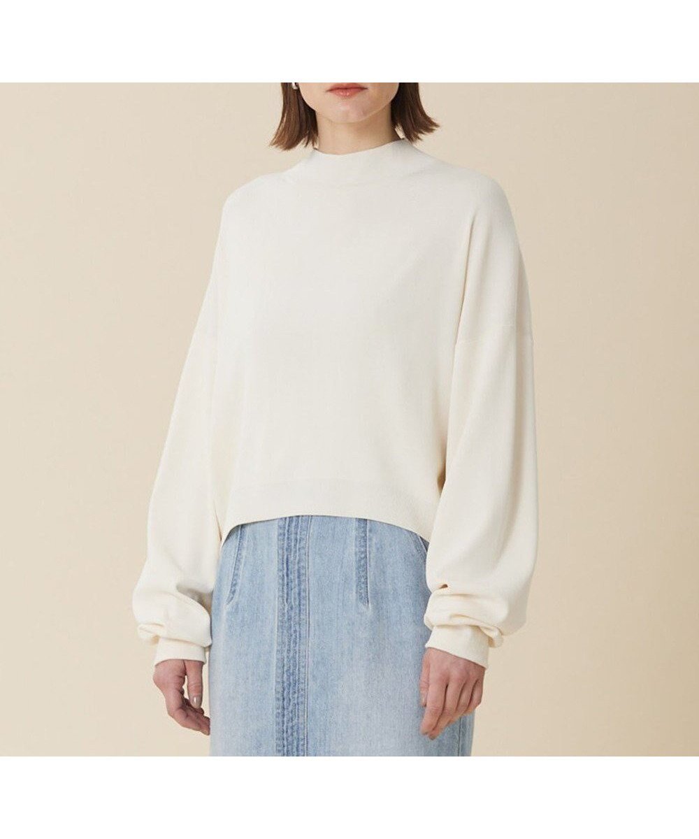 【ベイジ,/BEIGE,】のLAURA / クロップドトップス インテリア・キッズ・メンズ・レディースファッション・服の通販 founy(ファニー) ファッション Fashion レディースファッション Fashion for Women トップス・カットソー Cut & Sew Tops ニット Knit Tops & Sweaters センター Center, Center Line セーター Sweater, Knitwear タートルネック Turtleneck, High Neck ビジネス 仕事 通勤 Business / Work / Commuting 夏 Summer S/S・春夏 SS, Spring/Summer, Warm Season A/W・秋冬 Autumn/Winter Ecru|ID: prp329100004866836 ipo3291000000036250432