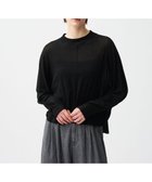 【アンクレイヴ/uncrave】のシアーハイツイストリブ ドルマントップス 人気、トレンドファッション・服の通販 founy(ファニー) ファッション Fashion レディースファッション Fashion for Women トップス・カットソー Cut & Sew Tops シャツ・ブラウス・オフィスカジュアル Elegant Blouses & Button-Ups ロングTシャツ・Tシャツ Longline T-Shirts & Tees カットソー・ベーシックTシャツ Cut-and-Sewn Tops / Stretch Tees & Basics イレギュラー Irregular Design カットソー Cut and Sewn Top グラデーション Gradient, Ombre シアー Sheer, See-Through 夏 Summer 春 Spring S/S・春夏 SS, Spring/Summer, Warm Season thumbnail ブラック|ID: prp329100004866844 ipo3291000000036250472