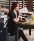 【ティアクラッセ/Tiaclasse】の【新色追加・洗える】サイドプリーツチュニックブラウス 人気、トレンドファッション・服の通販 founy(ファニー) ファッション Fashion レディースファッション Fashion for Women トップス・カットソー Cut & Sew Tops シャツ・ブラウス・オフィスカジュアル Elegant Blouses & Button-Ups アクセサリー Fashion Accessories ウォッシャブル Machine Washable 春 Spring 洗える Machine Washable カーディガン Cardigan, Knitwear ジョーゼット Georgette, Semi-Sheer Fabric チュニック Tunic, Long Top プリーツ Pleats, Pleated ポケット Pocket, Pocket Detail 半袖 Short Sleeve, Half Sleeve ラウンド Round, Round Neck ロング Long, Long-Length S/S・春夏 SS, Spring/Summer, Warm Season 再入荷 Restock / Back in Stock 夏 Summer エレガント 上品 Elegant 新作・新入荷 New Arrivals / New In thumbnail ブラック|ID: prp329100004866846 ipo3291000000036250480