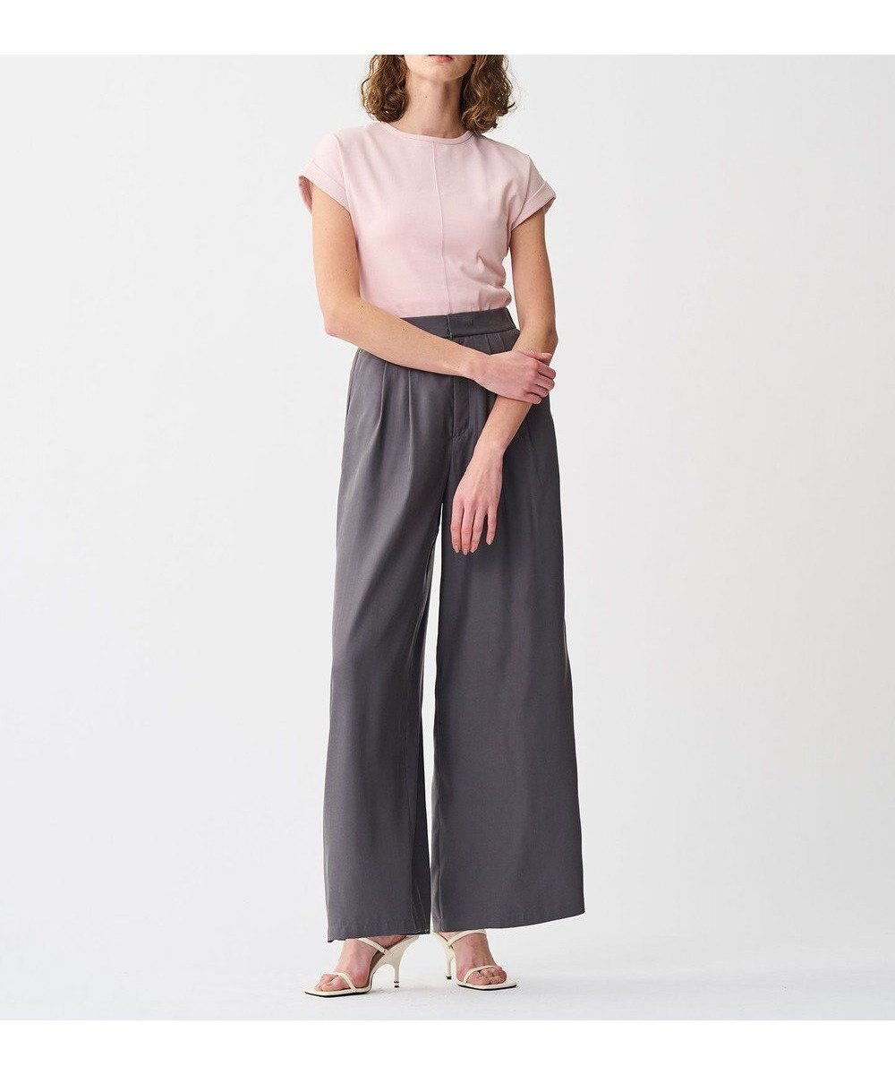 【アンクレイヴ/uncrave】の【新色追加!】フィブリルシャンブレー ワイドパンツ インテリア・キッズ・メンズ・レディースファッション・服の通販 founy(ファニー) ファッション Fashion レディースファッション Fashion for Women パンツ Pants & Trousers 春 Spring キュプラ Cupro, Eco Fabric セットアップ Set-Up, Coordinated Outfit とろみ Fluid, Flowy Fabric フィット Fit, Slim Fit フレア Flare, Flared ミドル Middle Length, Mid Height ワイド Wide, Wide Fit S/S・春夏 SS, Spring/Summer, Warm Season 夏 Summer エレガント 上品 Elegant スレート|ID: prp329100004866849 ipo3291000000036250514