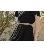 【ティアクラッセ/Tiaclasse】の【セットアップ対応・洗える】シアーチェックブラウス ブラック|ID: prp329100004866855 ipo3291000000036250549