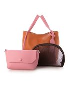 【アンビリオン/UNBILLION】のカシュカシュ cachecache / ミニショルダー付きソフトレザー調ミニトートバッグ 人気、トレンドファッション・服の通販 founy(ファニー) ファッション Fashion レディースファッション Fashion for Women バッグ Bags カラフル Colorful Design ショルダー Shoulder, Shoulder Strap ハンド Hand, Handmade ポーチ Pouch, Small Case ミックス Mix, Mixed Style メッシュ Mesh, Net Fabric モチーフ Motif, Design Theme 再入荷 Restock / Back in Stock thumbnail オレンジミックス|ID: prp329100004866856 ipo3291000000036250560