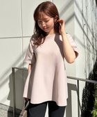 【アンフィーロ 自由区/UNFILO】のハーフスリーブ ペプラムニット 人気、トレンドファッション・服の通販 founy(ファニー) ファッション Fashion レディースファッション Fashion for Women トップス・カットソー Cut & Sew Tops ニット Knit Tops & Sweaters ウォッシャブル Machine Washable ストレッチ Stretch, Stretchy Fabric スリーブ Sleeve, Long Sleeve / Short Sleeve セーター Sweater, Knitwear ハーフ Half, Half-Length フォルム Silhouette, Form ペプラム Peplum, Flared Hem 夏 Summer 春 Spring S/S・春夏 SS, Spring/Summer, Warm Season 洗える Machine Washable 軽量 Lightweight, Ultra Light thumbnail ピンク|ID: prp329100004866857 ipo3291000000036250566