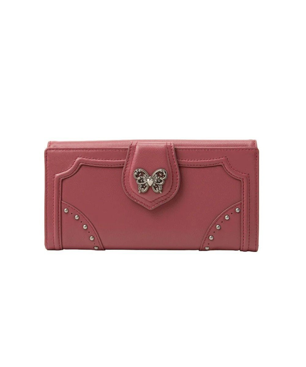 【アナスイ/ANNA SUI】のナーシャ フラップ長財布 インテリア・キッズ・メンズ・レディースファッション・服の通販 founy(ファニー) ファッション Fashion レディースファッション Fashion for Women ミニ財布・二つ折り財布 Wallets & Card Cases アンティーク Antique-Inspired クラシック Classic, Timeless Style クール Cool, Chic シルバー Silver, Metallic Silver バタフライ Butterfly, Butterfly Motif フォルム Silhouette, Form フォーマル Formal, Dressy フラップ Flap, Flap Pocket ブローチ Brooch, Pin Brooch ポケット Pocket, Pocket Detail エレガント 上品 Elegant 人気 Popular, Best Seller 定番 Standard, Basic Item 財布 Wallet, Purse ピンク|ID: prp329100004866869 ipo3291000000036250722