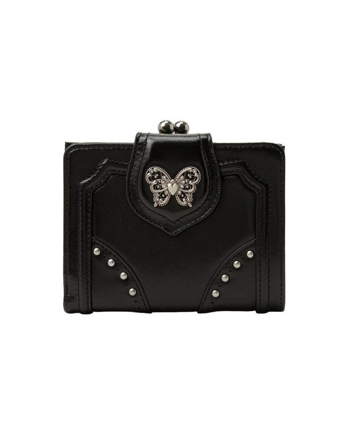 【アナスイ/ANNA SUI】のナーシャ 口金二つ折り財布 インテリア・キッズ・メンズ・レディースファッション・服の通販 founy(ファニー) https://founy.com/ ファッション Fashion レディースファッション Fashion for Women ミニ財布・二つ折り財布 Wallets & Card Cases アンティーク Antique-Inspired クラシック Classic, Timeless Style クール Cool, Chic シルバー Silver, Metallic Silver バタフライ Butterfly, Butterfly Motif フォルム Silhouette, Form フォーマル Formal, Dressy ブローチ Brooch, Pin Brooch ポケット Pocket, Pocket Detail エレガント 上品 Elegant 人気 Popular, Best Seller 定番 Standard, Basic Item 財布 Wallet, Purse |ID: prp329100004866870 ipo3291000000036250726