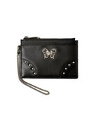 【アナスイ/ANNA SUI】のナーシャ ファスナー付パスケース 人気、トレンドファッション・服の通販 founy(ファニー) ファッション Fashion レディースファッション Fashion for Women ミニ財布・二つ折り財布 Wallets & Card Cases アンティーク Antique-Inspired クラシック Classic, Timeless Style クール Cool, Chic シルバー Silver, Metallic Silver バタフライ Butterfly, Butterfly Motif フォルム Silhouette, Form フォーマル Formal, Dressy ブローチ Brooch, Pin Brooch ポケット Pocket, Pocket Detail エレガント 上品 Elegant 人気 Popular, Best Seller 定番 Standard, Basic Item 財布 Wallet, Purse thumbnail クロ|ID: prp329100004866871 ipo3291000000036250739