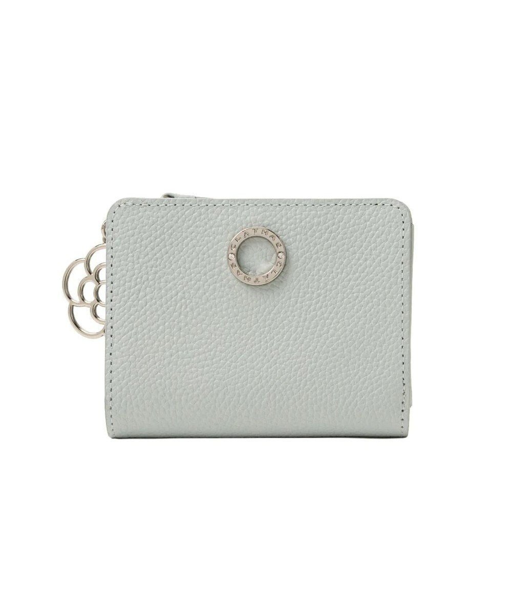 【クレイサス/CLATHAS】のカーラ ミニ財布 インテリア・キッズ・メンズ・レディースファッション・服の通販 founy(ファニー) ファッション Fashion レディースファッション Fashion for Women ミニ財布・二つ折り財布 Wallets & Card Cases ウォレット Wallet シルバー Silver, Metallic Silver チャーム Charm, Pendant エレガント 上品 Elegant 夏 Summer 財布 Wallet, Purse ライトブルー|ID: prp329100004866874 ipo3291000000036250767
