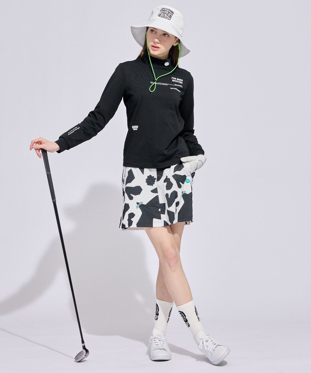 【ピーダブリュサーキュラス/PW CIRCULUS】の【WOMEN】DOVE柄 ボックススカート ゴルフウェア レディース インテリア・キッズ・メンズ・レディースファッション・服の通販 founy(ファニー) ファッション Fashion レディースファッション Fashion for Women スカート Skirts 春 Spring シンプル Simple, Minimal スタンド Stand Collar, Upright Stand ストレッチ Stretch, Stretchy Fabric ベーシック Basic, Essential ボックス Boxy, Box Shape モノトーン Monotone, Black and White ワンポイント One Point, Statement Accent S/S・春夏 SS, Spring/Summer, Warm Season 夏 Summer ゴルフ Golf ホワイト系5|ID: prp329100004866875 ipo3291000000036250777