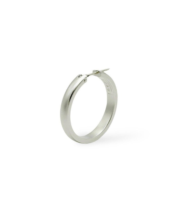 【シュスイ/susui】の【doughnut】フープピアス L (SVMAT)_片耳 インテリア・キッズ・メンズ・レディースファッション・服の通販 founy(ファニー) https://founy.com/ ファッション Fashion レディースファッション Fashion for Women アクセサリー Fashion Accessories コーティング Coating, Coated Finish 片耳 One-Ear, Single Earring シルバー Silver, Metallic Silver シンプル Simple, Minimal ジュエリー Jewelry, Accessories テクスチャー Texture, Textured Fabric フープ Hoop, Hoop Earrings |ID: prp329100004866876 ipo3291000000036250781