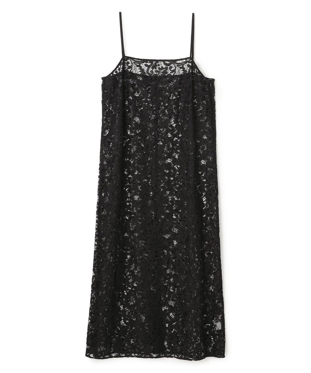 【アンフィーロ 自由区/UNFILO】のレース キャミワンピース インテリア・キッズ・メンズ・レディースファッション・服の通販 founy(ファニー) 　ファッション　Fashion　レディースファッション　Fashion for Women　ワンピース　Dresses　キャミソールワンピース　Camisole Dresses　インナー　Innerwear　春　Spring　キャミワンピース　Cami Dress, Slip Dress　シンプル　Simple, Minimal　ジャケット　Jacket, Outerwear　デニム　Denim, Jeans Material　バランス　Balance, Style Balance　マニッシュ　Mannish, Boyish　レース　Lace, Lace Fabric　S/S・春夏　SS, Spring/Summer, Warm Season　おすすめ　Recommended / Our Picks　夏　Summer　新作・新入荷　New Arrivals / New In　ブラック|ID: prp329100004866883 ipo3291000000036250830