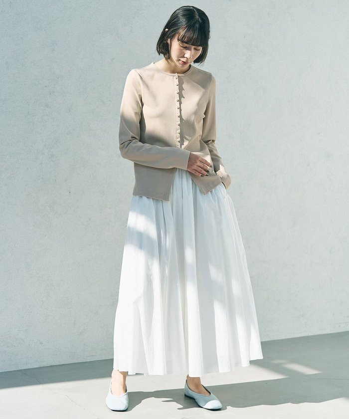 【アンフィーロ 自由区/UNFILO】のコットンローン ボリュームスカート インテリア・キッズ・メンズ・レディースファッション・服の通販 founy(ファニー) https://founy.com/ ファッション Fashion レディースファッション Fashion for Women スカート Skirts 春 Spring ギャザー Gathered, Ruffled コーティング Coating, Coated Finish シンプル Simple, Minimal タンブラー Tumbler, Travel Mug ポケット Pocket, Pocket Detail S/S・春夏 SS, Spring/Summer, Warm Season 夏 Summer 新作・新入荷 New Arrivals / New In |ID: prp329100004866884 ipo3291000000036250834