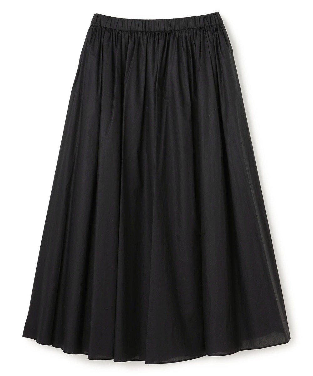 【アンフィーロ 自由区/UNFILO】のコットンローン ボリュームスカート インテリア・キッズ・メンズ・レディースファッション・服の通販 founy(ファニー) 　ファッション　Fashion　レディースファッション　Fashion for Women　スカート　Skirts　春　Spring　ギャザー　Gathered, Ruffled　コーティング　Coating, Coated Finish　シンプル　Simple, Minimal　タンブラー　Tumbler, Travel Mug　ポケット　Pocket, Pocket Detail　S/S・春夏　SS, Spring/Summer, Warm Season　夏　Summer　新作・新入荷　New Arrivals / New In　ブラック|ID: prp329100004866884 ipo3291000000036250840