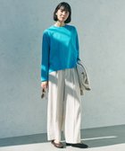 【アンフィーロ 自由区/UNFILO】の【セットアップ着用可】TENNEN TOUCH タックワイドパンツ ベージュ|ID: prp329100004866886 ipo3291000000036250857