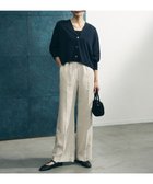 【アンフィーロ 自由区/UNFILO】の【セットアップ着用可/ウエストゴム】TENNEN TOUCH セミフレア パンツ ベージュ|ID: prp329100004866887 ipo3291000000036250870