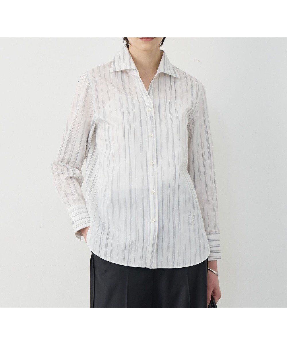 【アイシービー/iCB】の【30th ANNIVERSARY】 MILANOシャツ 人気、トレンドファッション・服の通販 founy(ファニー) 　ファッション　Fashion　レディースファッション　Fashion for Women　トップス・カットソー　Cut & Sew Tops　シャツ・ブラウス・オフィスカジュアル　Elegant Blouses & Button-Ups　イタリア　Italy　エレガント 上品　Elegant　春　Spring　シアー　Sheer, See-Through　ジャケット　Jacket, Outerwear　ネップ　Nepp, Slub Yarn　ベーシック　Basic, Essential　S/S・春夏　SS, Spring/Summer, Warm Season　夏　Summer　2025年　2025　2025-2026秋冬・A/W　Autumn/Winter 2025–26 AW25–26　2026年　2026　 other-1|ID: prp329100004866888 ipo3291000000036250875