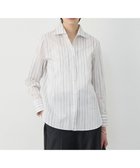 【アイシービー/iCB】の【30th ANNIVERSARY】 MILANOシャツ 人気、トレンドファッション・服の通販 founy(ファニー) ファッション Fashion レディースファッション Fashion for Women トップス・カットソー Cut & Sew Tops シャツ・ブラウス・オフィスカジュアル Elegant Blouses & Button-Ups イタリア Italy エレガント 上品 Elegant 春 Spring シアー Sheer, See-Through ジャケット Jacket, Outerwear ネップ Nepp, Slub Yarn ベーシック Basic, Essential S/S・春夏 SS, Spring/Summer, Warm Season 夏 Summer 2025年 2025 2025-2026秋冬・A/W Autumn/Winter 2025–26 AW25–26 2026年 2026 thumbnail オフホワイト×ブラック|ID: prp329100004866888 ipo3291000000036250877