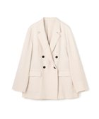 【アンフィーロ 自由区/UNFILO】のTENNEN TOUCH ダブルブレスト ジャケット 人気、トレンドファッション・服の通販 founy(ファニー) ファッション Fashion レディースファッション Fashion for Women アウター Coat / Outerwear Collection レディースジャケット・軽アウター Jackets テーラードジャケット / 通勤・きれいめスタイル Tailored Jackets & Blazers 春 Spring ショルダー Shoulder, Shoulder Strap ジャケット Jacket, Outerwear ストレッチ Stretch, Stretchy Fabric セットアップ Set-Up, Coordinated Outfit ダブル Double, Double-Breasted ドレープ Drape, Draping Fabric ドロップ Drop Shoulder, Dropped Style 定番 Standard, Basic Item マニッシュ Mannish, Boyish S/S・春夏 SS, Spring/Summer, Warm Season 夏 Summer ビジネス 仕事 通勤 Business / Work / Commuting thumbnail ベージュ|ID: prp329100004866890 ipo3291000000036250893