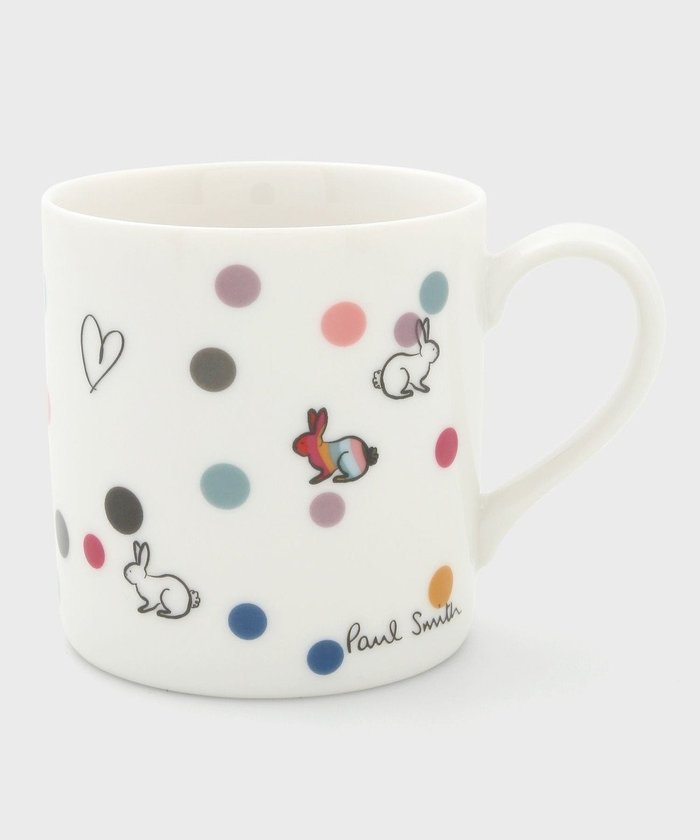 【ポール スミス/Paul Smith】のSwirl Rabbit Heart Spots マグカップ インテリア・キッズ・メンズ・レディースファッション・服の通販 founy(ファニー) https://founy.com/ ファッション Fashion レディースファッション Fashion for Women おすすめ Recommended / Our Picks カラフル Colorful Design ギフト プレゼント Gift / Present グラス Glass, Eyewear タンブラー Tumbler, Travel Mug ドット Polka Dot, Dot Pattern ワーク Workwear, Utility Style 手描き Hand-Drawn, Illustrated |ID: prp329100004866892 ipo3291000000036250901