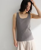 【グリーンパークス/Green Parks】の機能付テレコリブタンクトップ 人気、トレンドファッション・服の通販 founy(ファニー) ファッション Fashion レディースファッション Fashion for Women トップス・カットソー Cut & Sew Tops シンプル Simple, Minimal タンク Tank Top, Sleeveless Top フィット Fit, Slim Fit ベーシック Basic, Essential ポケット Pocket, Pocket Detail エレガント 上品 Elegant 夏 Summer 抗菌 Antibacterial, Bacteria-Resistant 春 Spring S/S・春夏 SS, Spring/Summer, Warm Season thumbnail Gray|ID: prp329100004866896 ipo3291000000036250932
